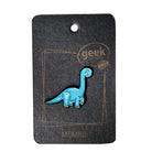 Dinosaur Enamel Pin Brachiosaurs by Heebie Jeebies