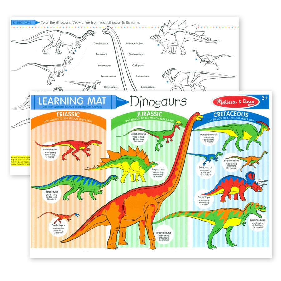 Dinosaur Learning Mat by Melissa Doug