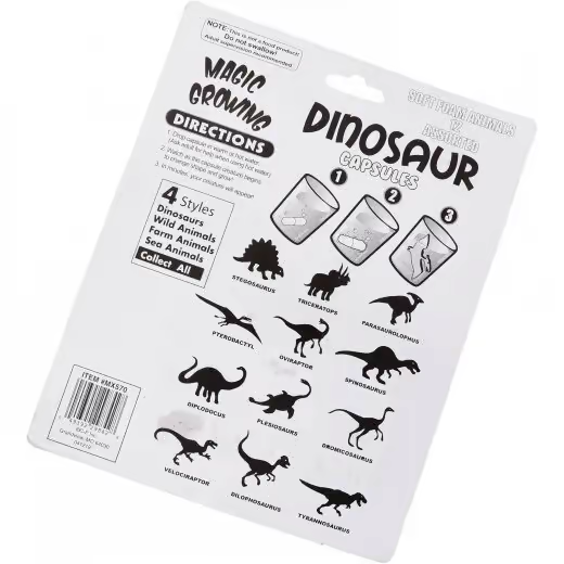 Dinosaur Magic Grow Capsules by U.S. Toy 3
