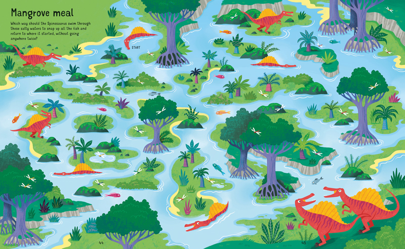 Dinosaur Mazes by Usborne 1
