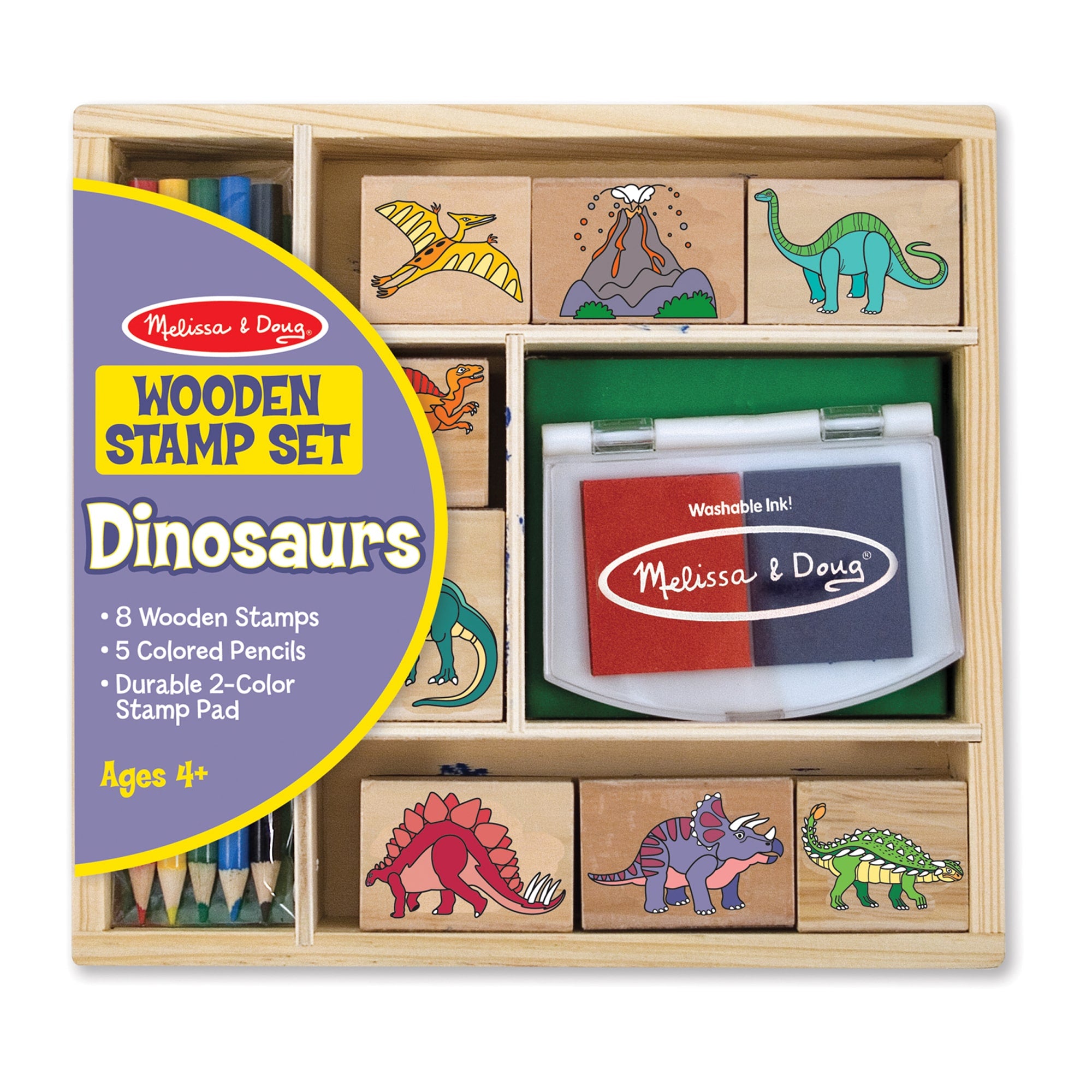Dinosaur Stamp Set by Melissa Doug