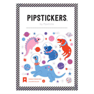 Dinosaur Through Space  Sticker Sheet-by-Pipsticks