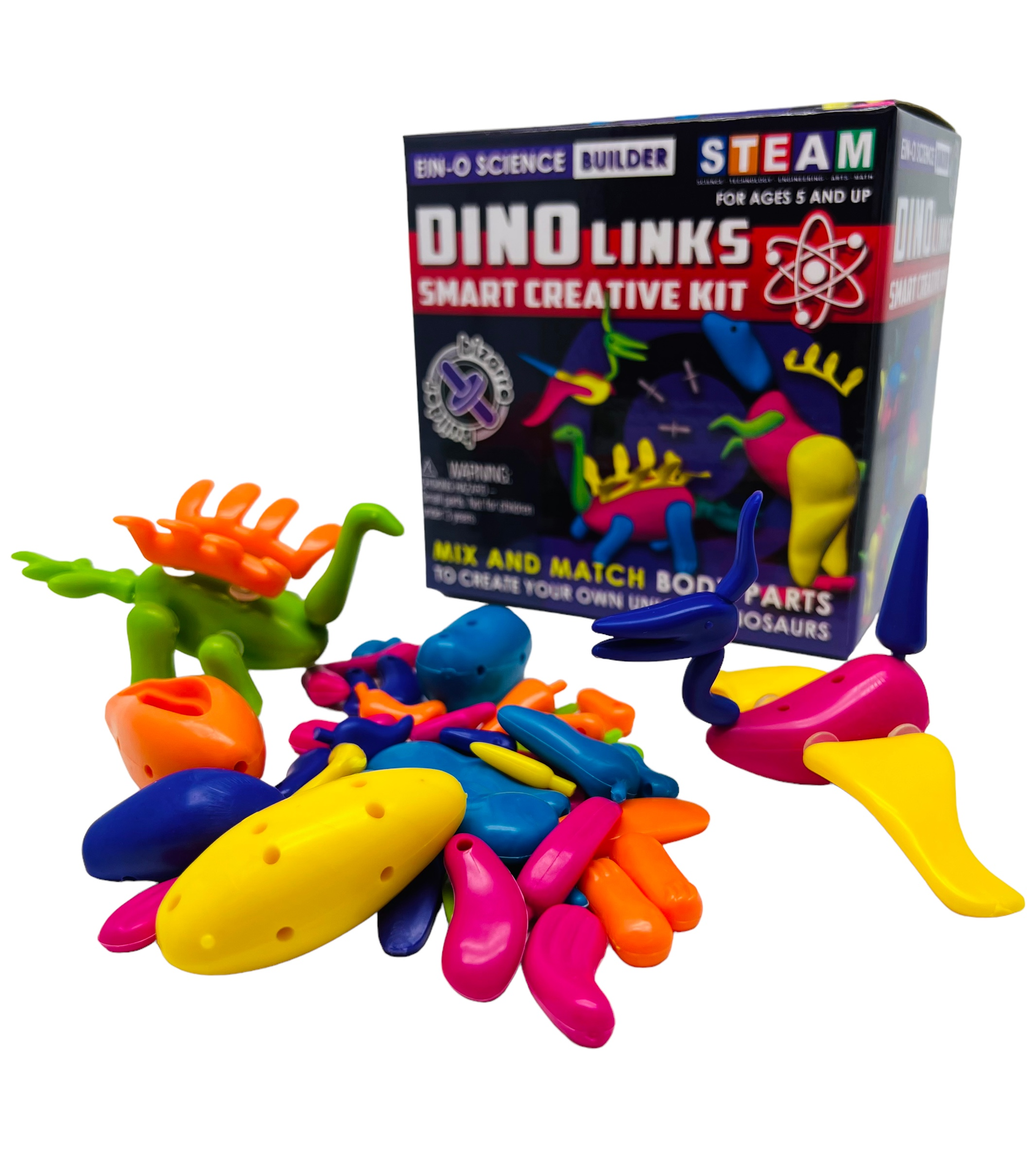 Dinosaur links Mix and Match – A2Z Science & Toys