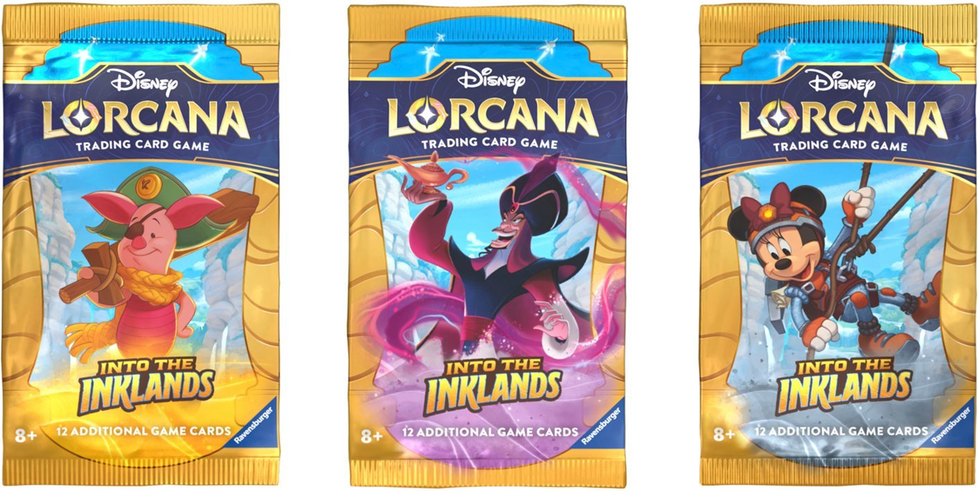 Disney Lorcana: Into the Inklands Booster Pack (12 cards)-by-Ravensburger