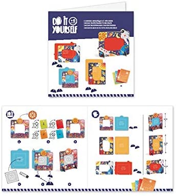 Djeco Space Mosaic Frames Craft Kit by Djeco 1