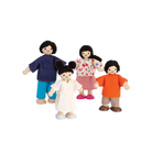 Doll Family - Fair Skin Tone with Dark Hair-by-Plan Toys