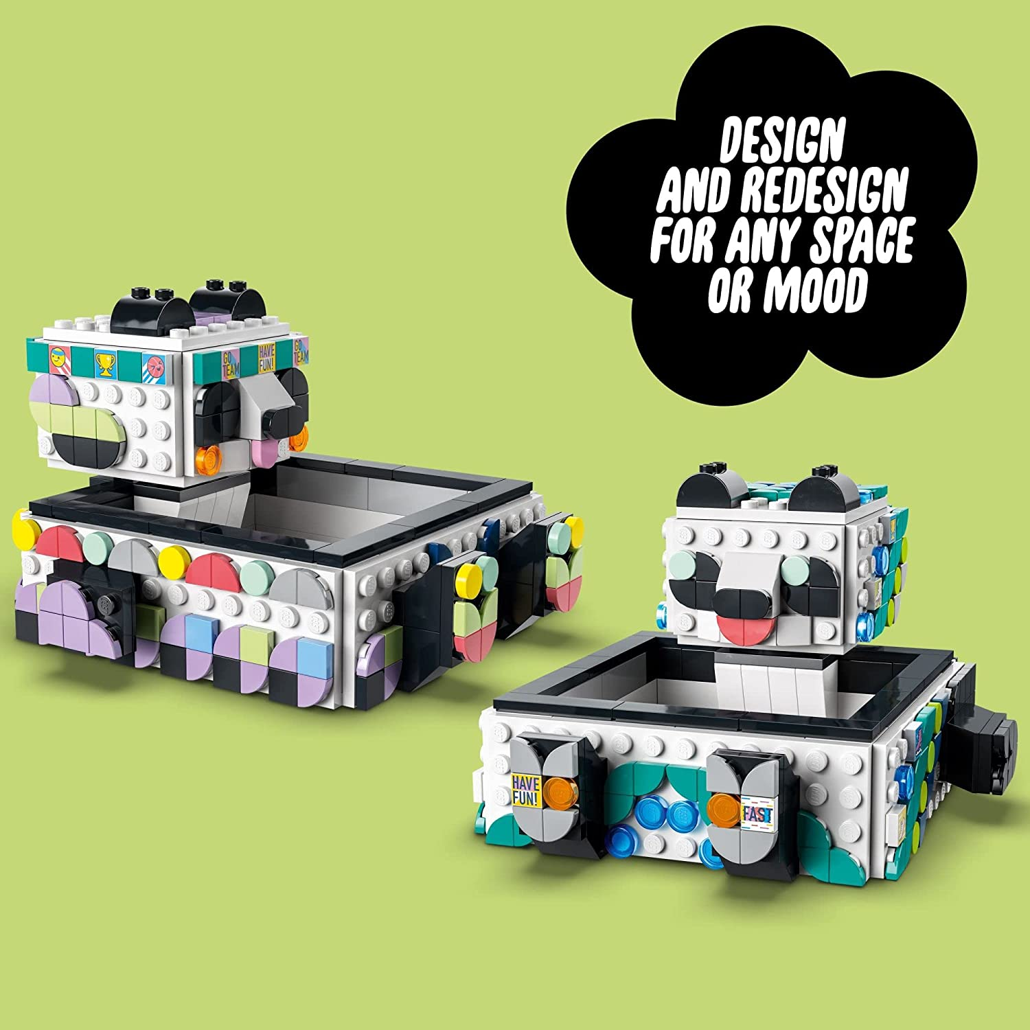 Dots Cute Panda Tray by Lego 4