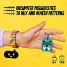 Dots Neon Tiger Bracelet Bag Tag by Lego 2