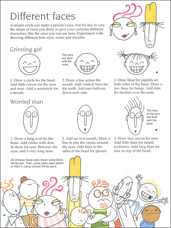 Drawing Cartoons by Usborne 2