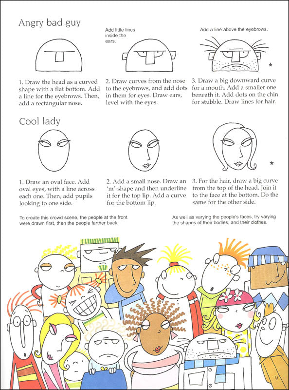 Drawing Cartoons by Usborne 3