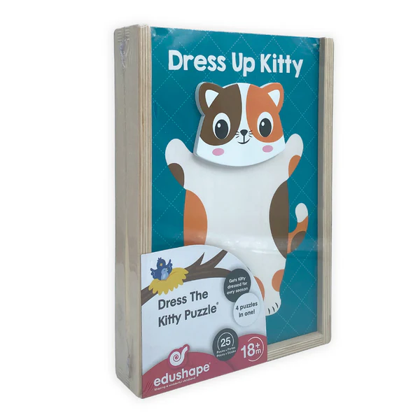 Dress the Kitty Puzzle-by-Edushape