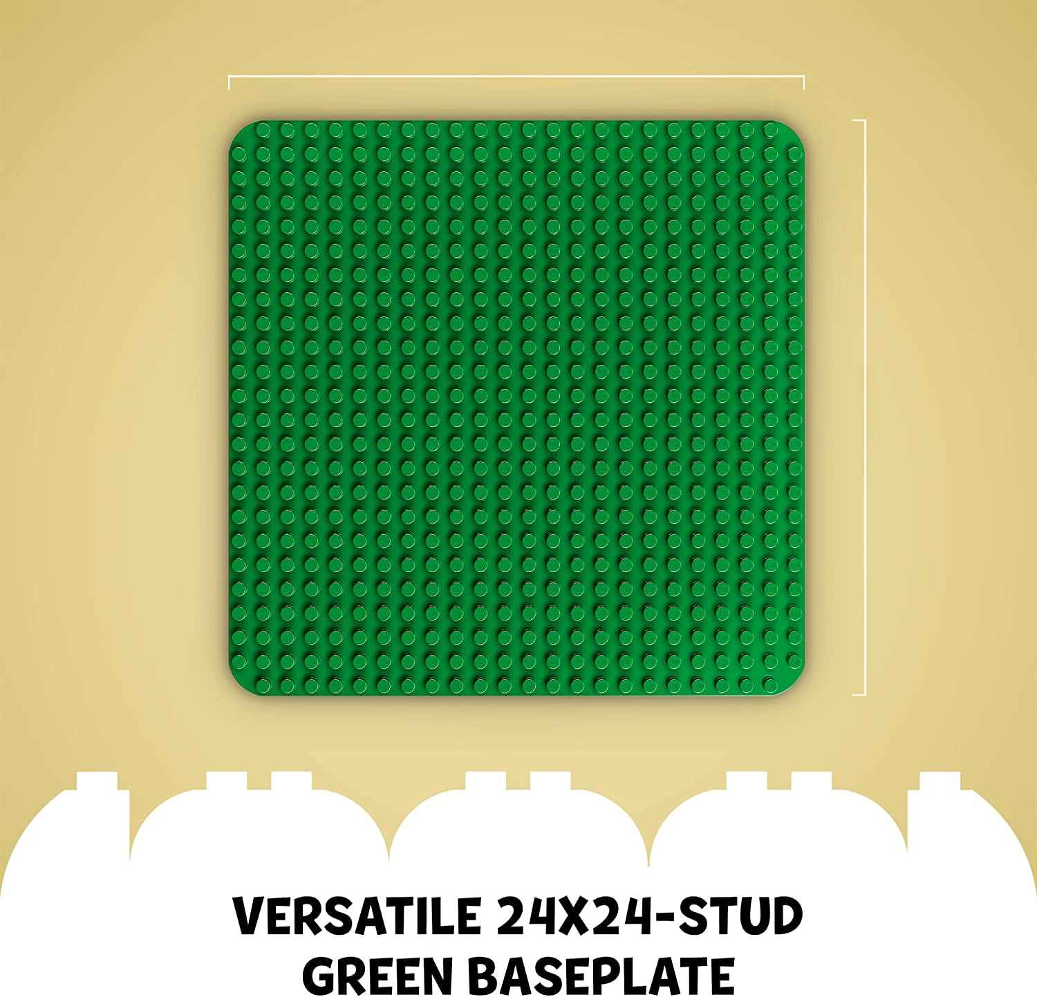 Duplo Classic Green Building Plate by Lego 1