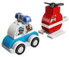 Duplo Fire Helicopter Police Car by Lego 2