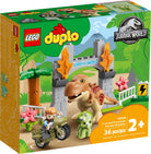 Duplo Jurassic World TRex and Triceratops Dinosaur Breakout by Lego