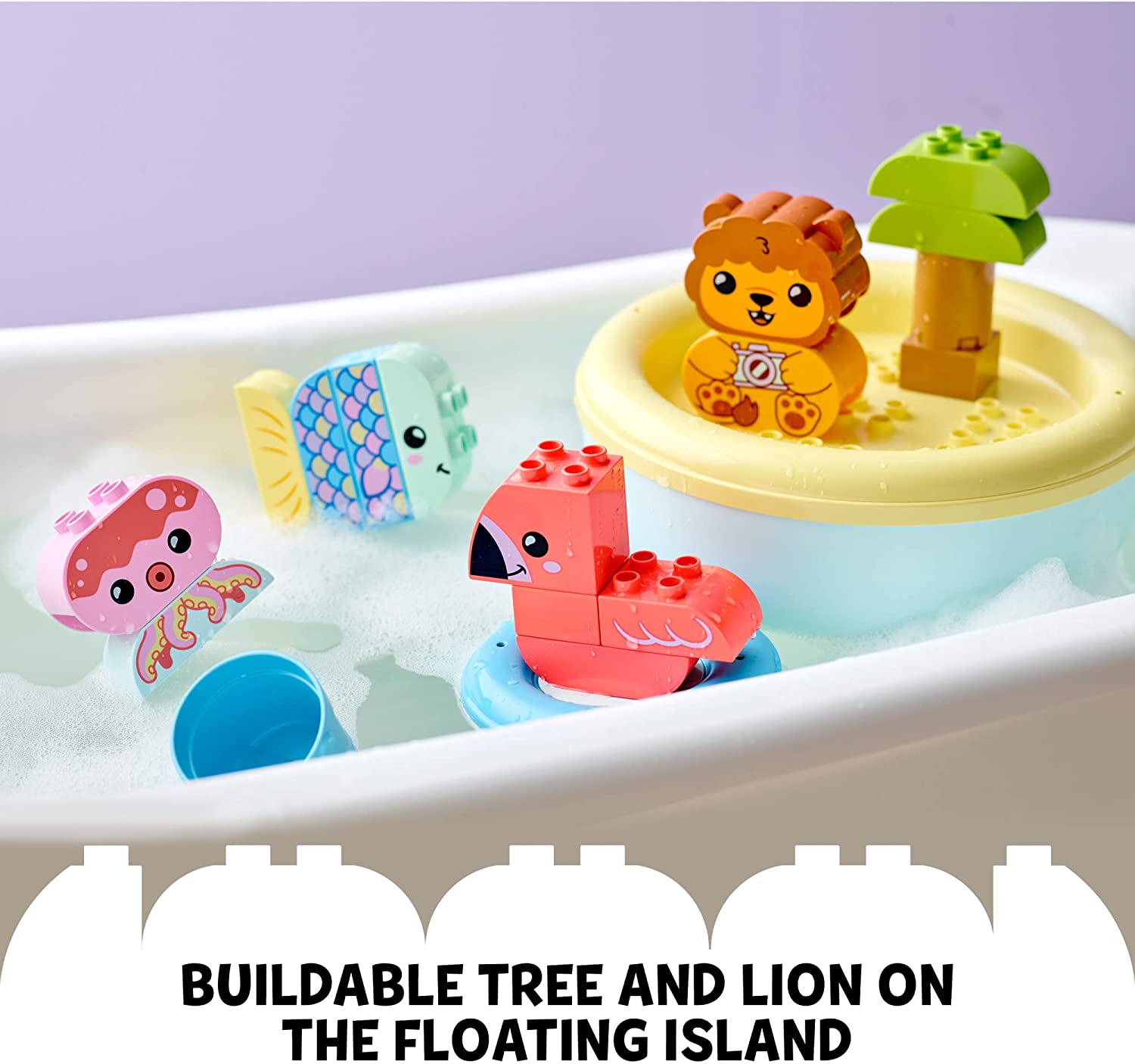 Duplo My First Bath Time Fun Floating Animal Island by Lego 4