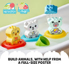 Duplo My First Bath Time Fun Floating Animal Train by Lego 4