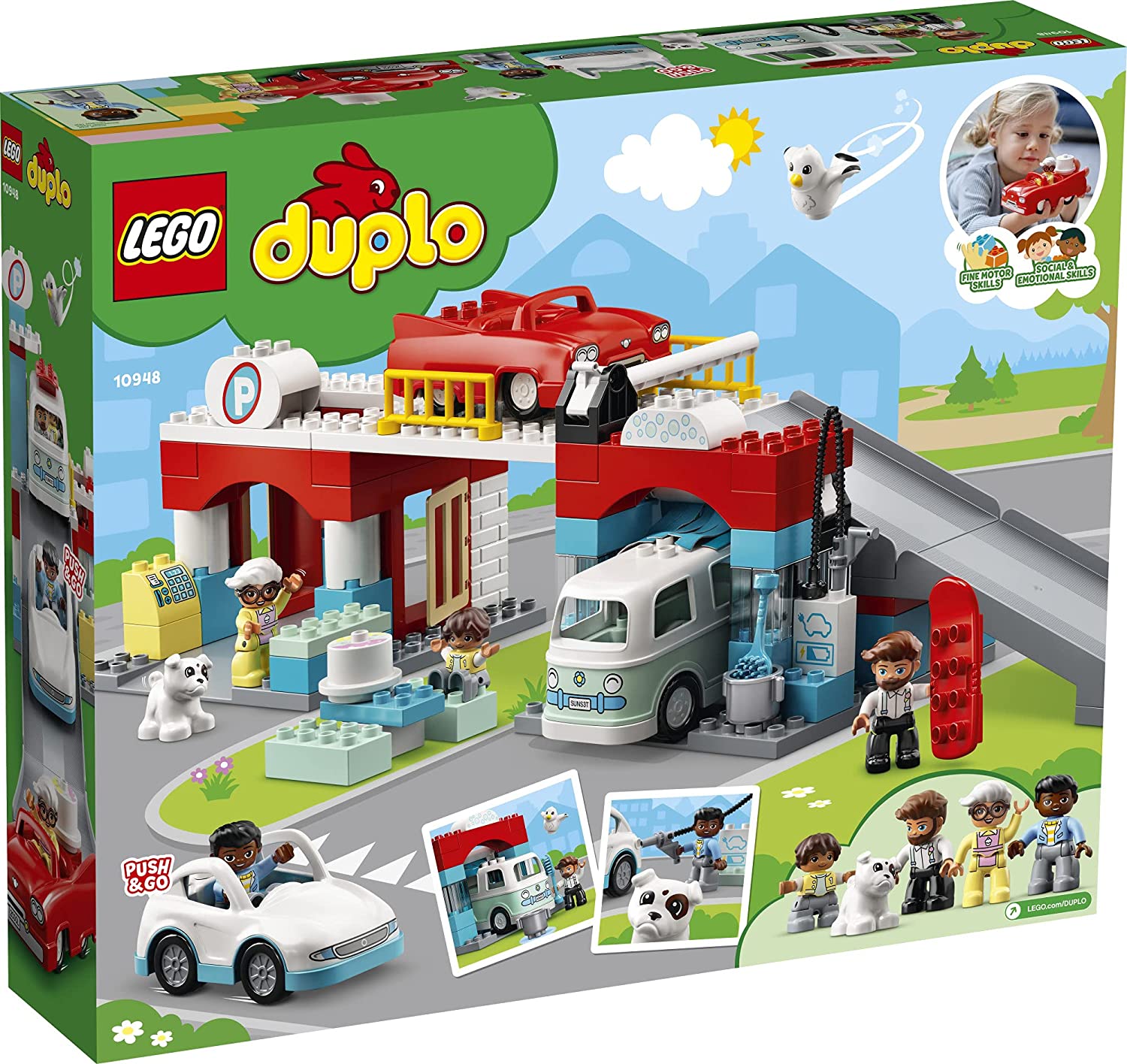 Duplo Parking Garage and Car Wash by Lego 1