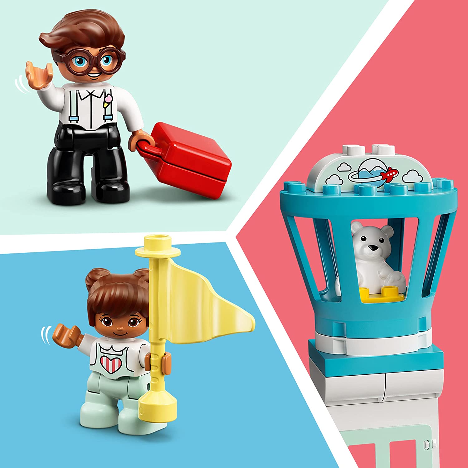 Duplo Town Airplane Airport by Lego 5