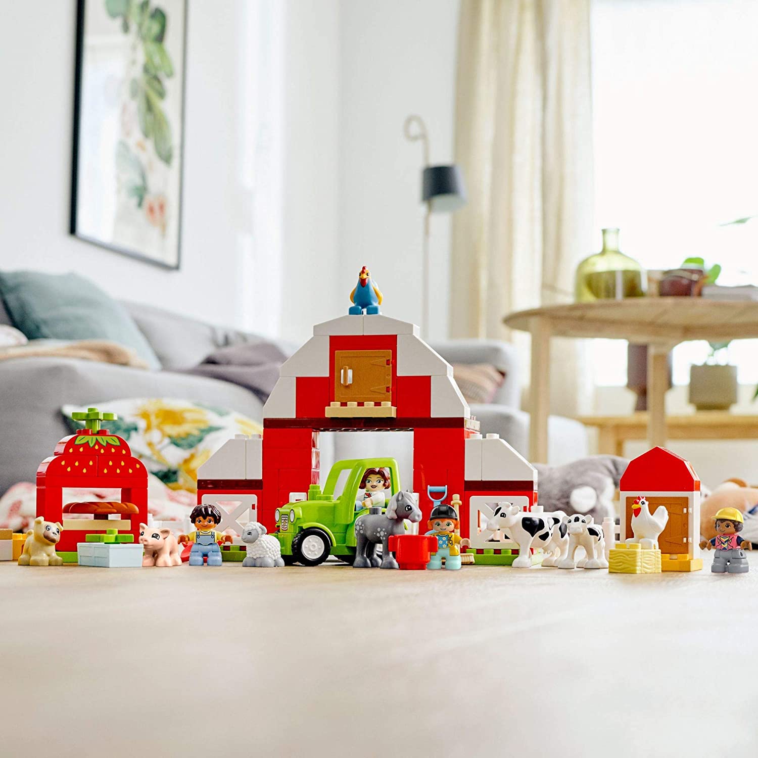 Duplo Town Barn Tractor and Farm Care by Lego 4