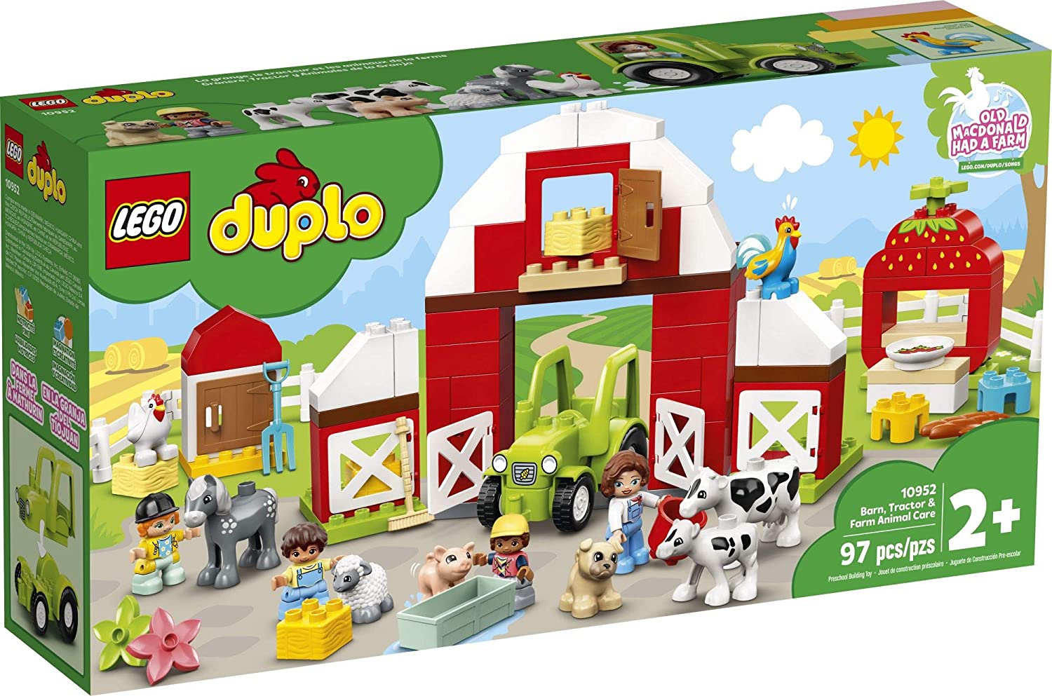 Duplo Town Barn Tractor and Farm Care by Lego