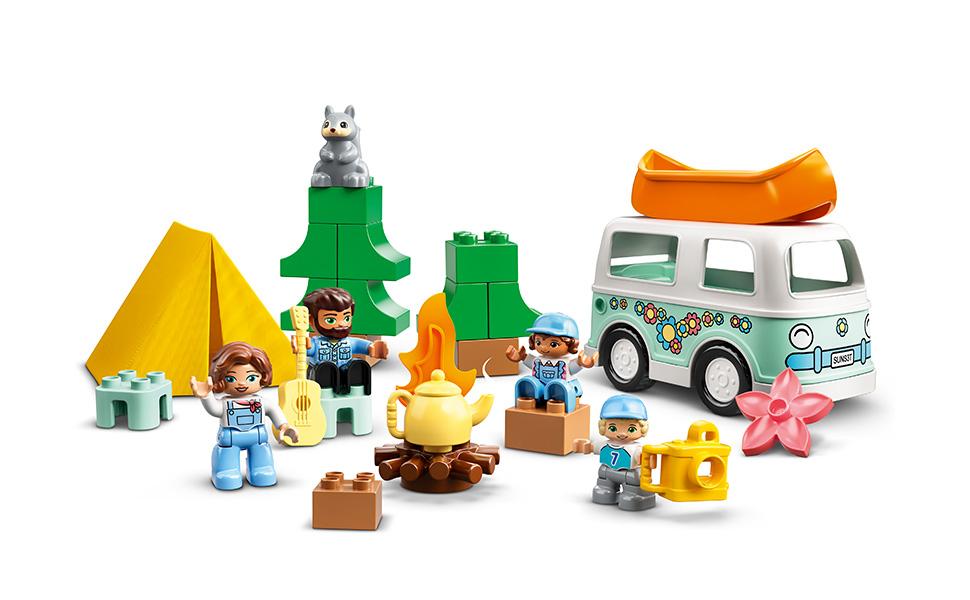 Duplo Town Family Camping Van Adventure by Lego 1