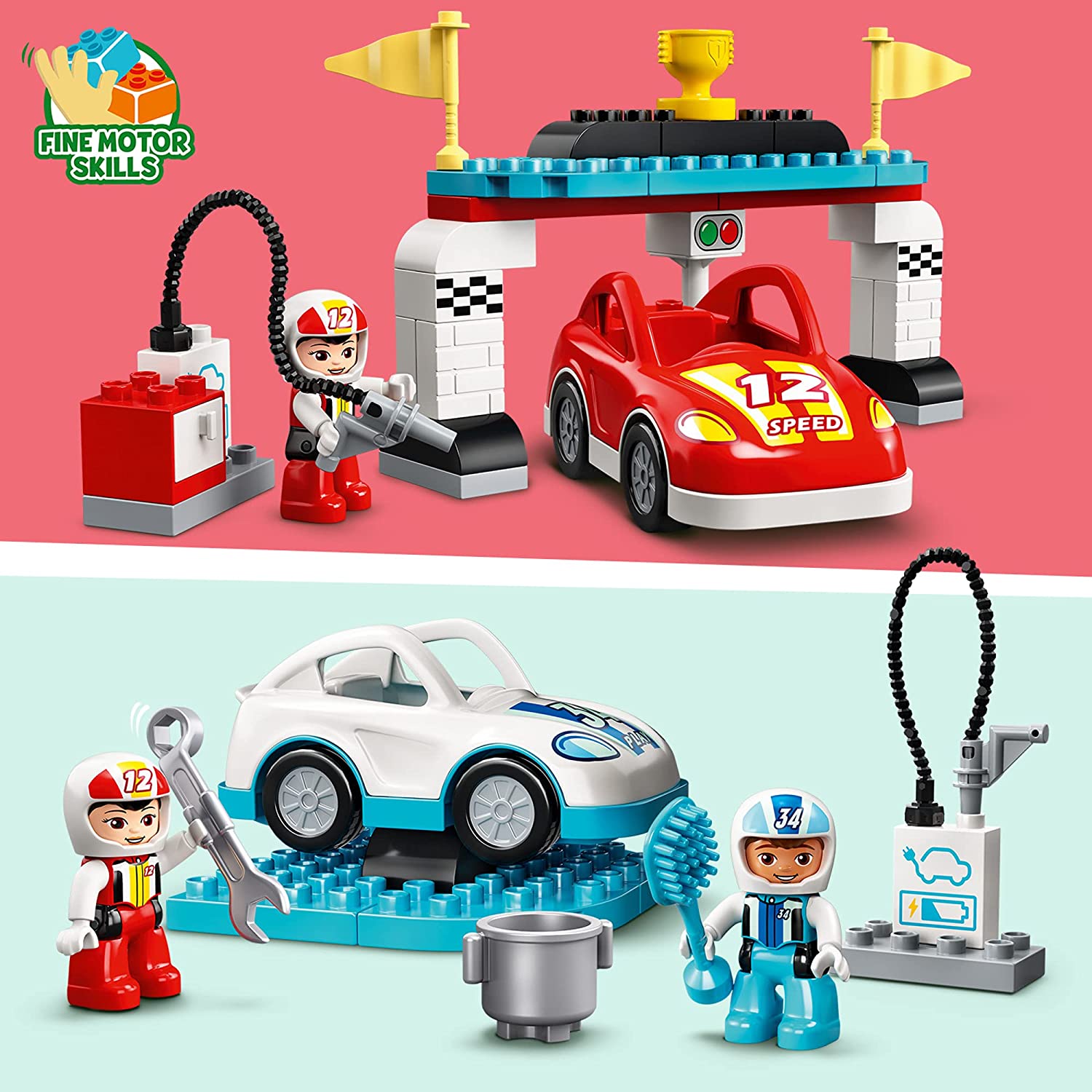 Duplo Town Race Cars by Lego 3