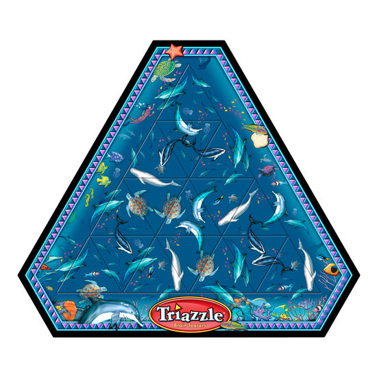 Dynamic Dolphins Classic Triazzle Puzzle by Channel Craft