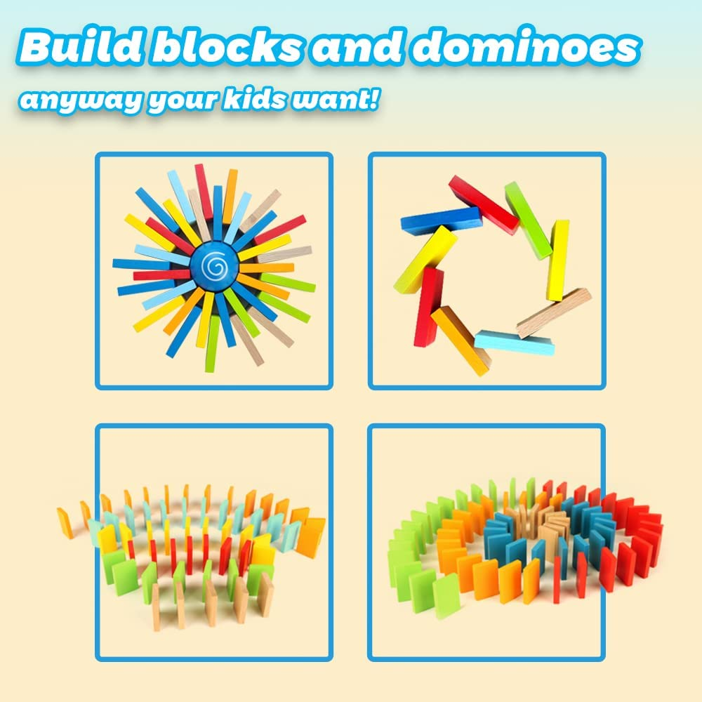 Dynamo Wooden Domino Set by Hape 5