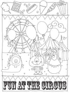 EEK Monsters Coloring Book by Dover Publications 2