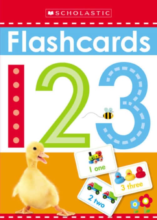 Early Learners Flashcards 123 Write and Wipe by Scholastic