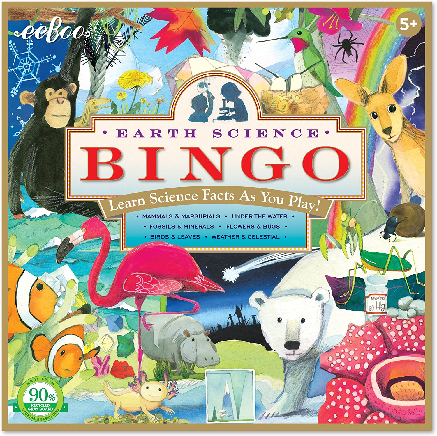 Earth Science Bingo by eeBoo