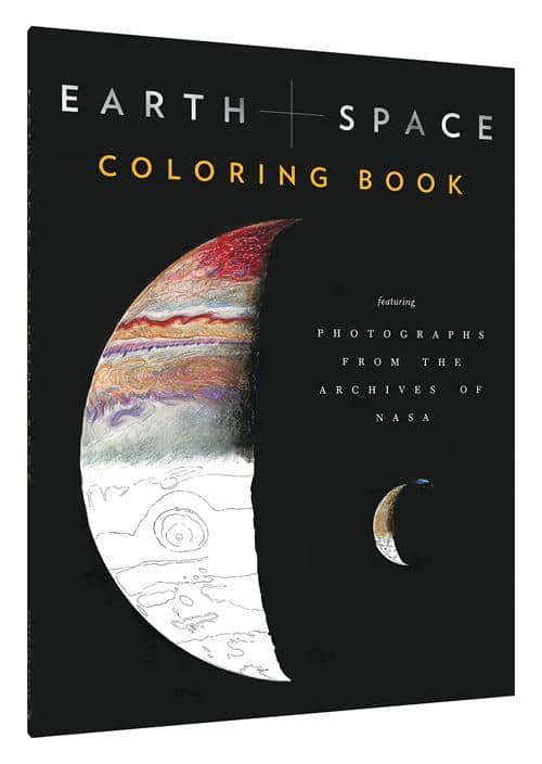 Earth and Space Coloring Book by Chronicle Books