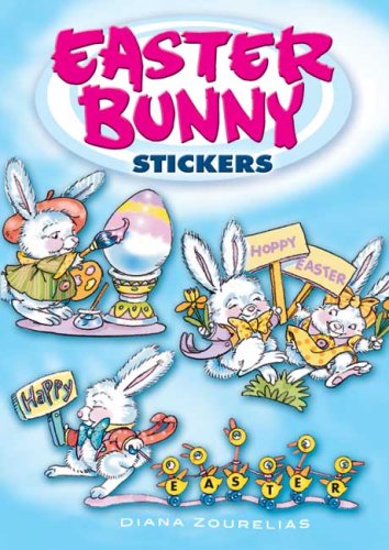 Easter Bunny Stickers by Dover Publications