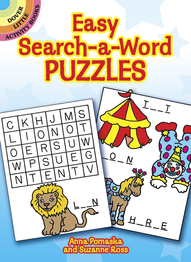 Easy Search a Word Puzzles by Dover Publications