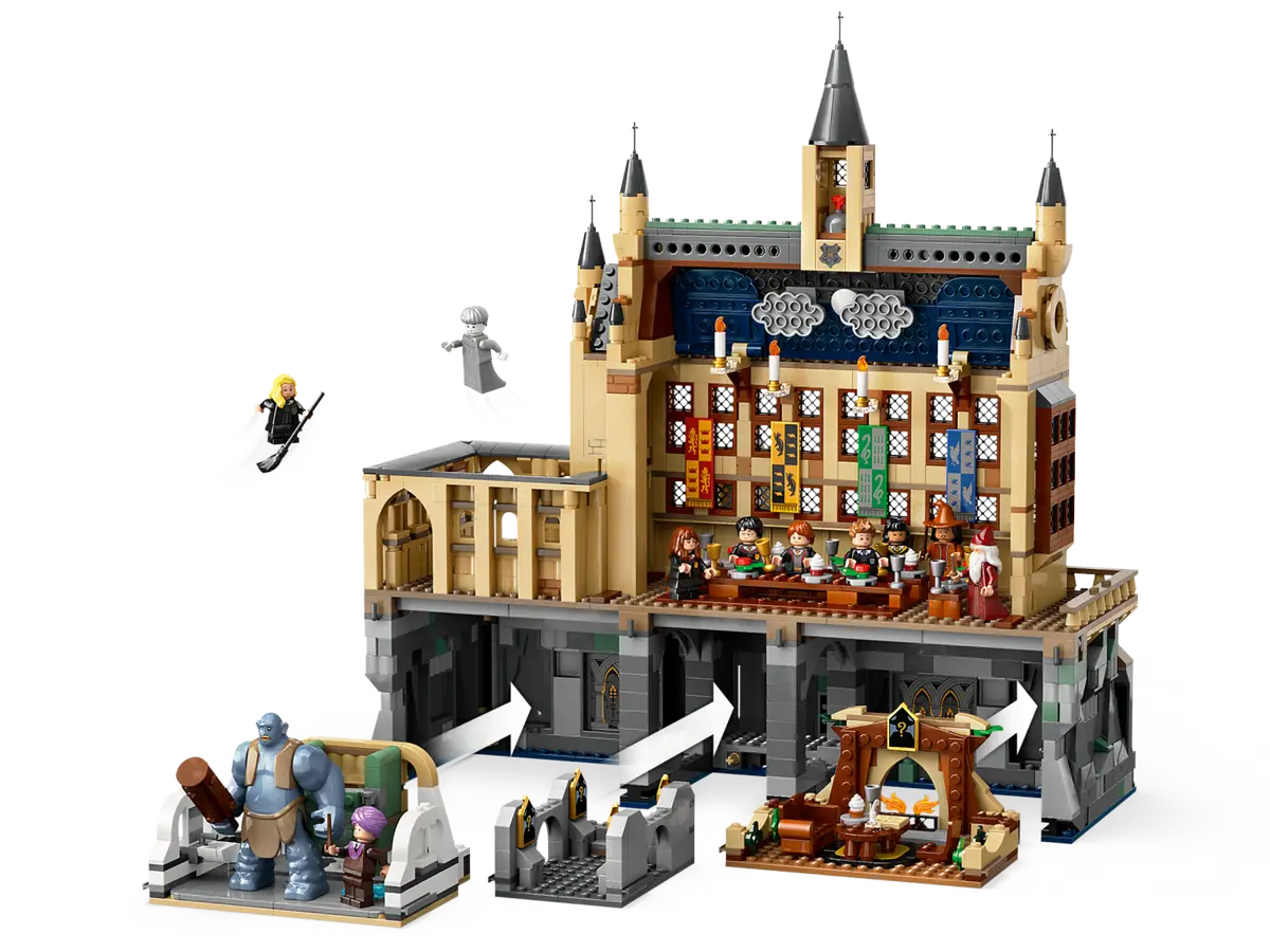 Harry Potter Hogwarts Castle: The Great Hall by Lego