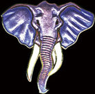 Elephant Pin by WM Spear Designs