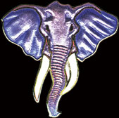 Elephant Pin by WM Spear Designs