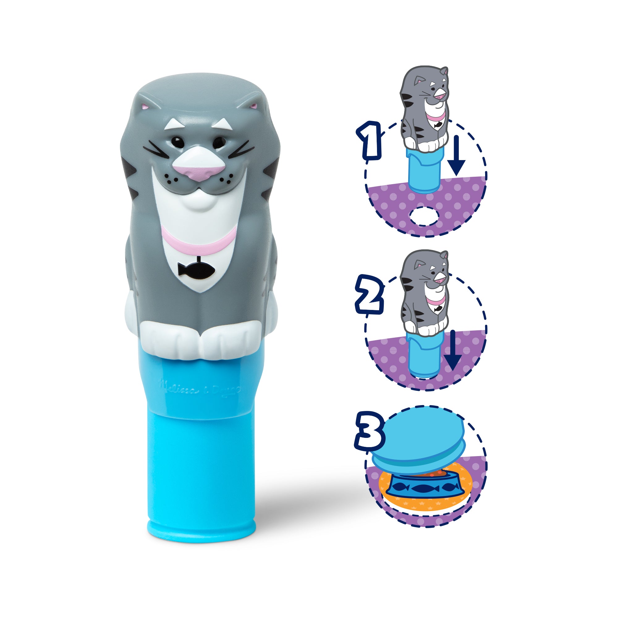 Sticker WOW! Activity Pad Set - Cat by Melissa & Doug