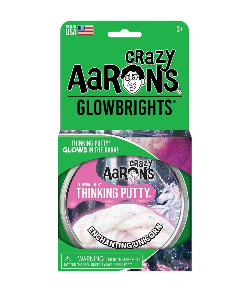 Enchanted Unicorn Thinking Putty Glowbrights by Crazy Aarons