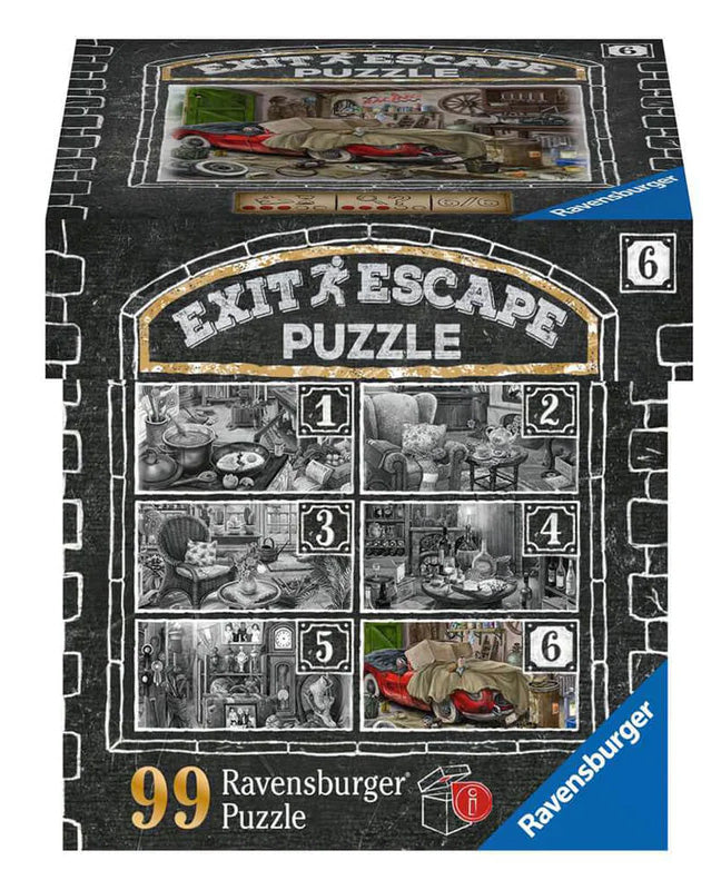 Escape Puzzle - Garage 99pc Puzzle-by-Ravensburger