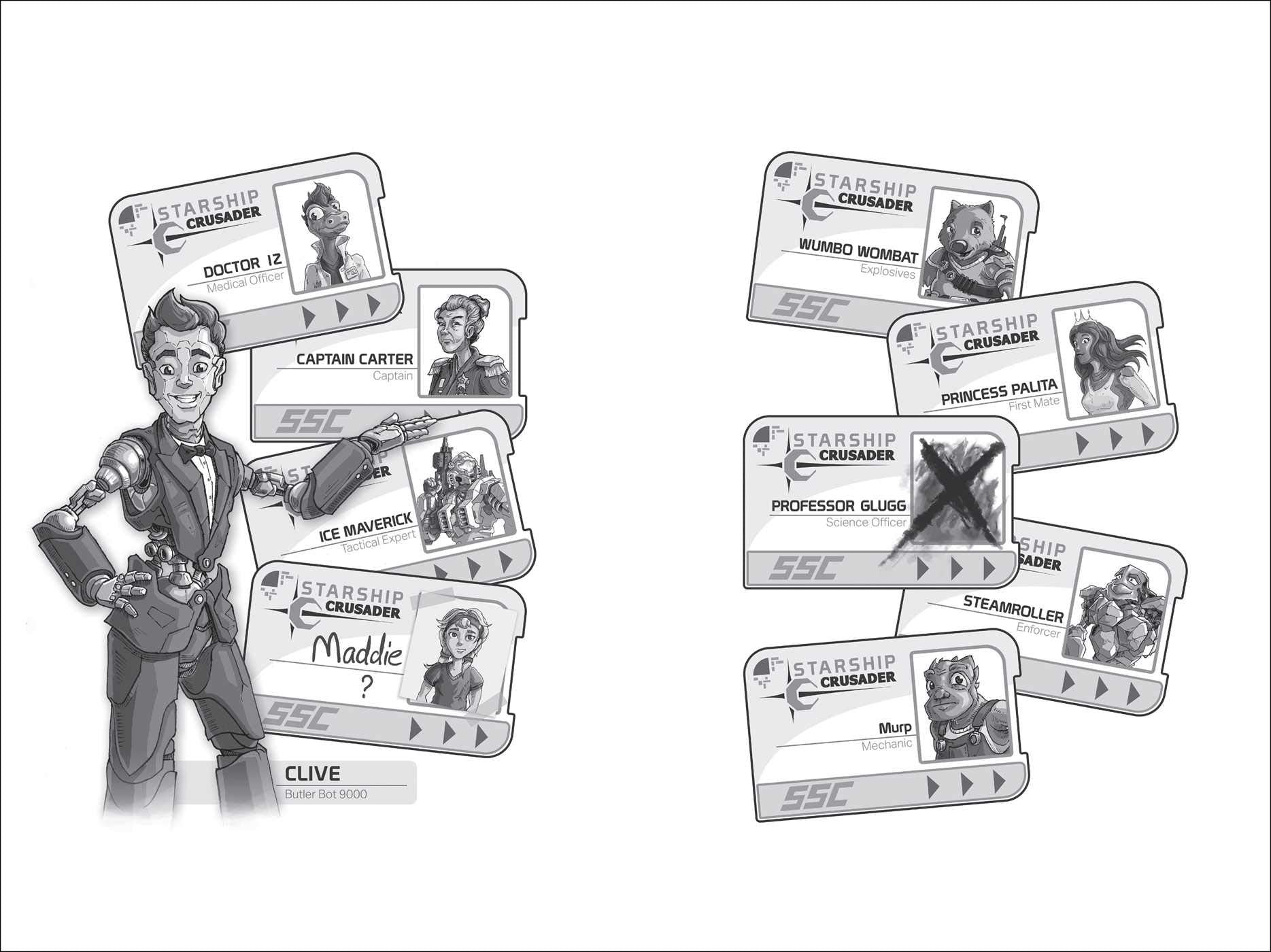 Escape from a Video Game Mystery on the Starship Crusader Volume 2 by Andrews McMeel Publishing 1