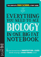 Everything You Need to Ace Biology in One Big Fat Notebook-by-Workman Publishing