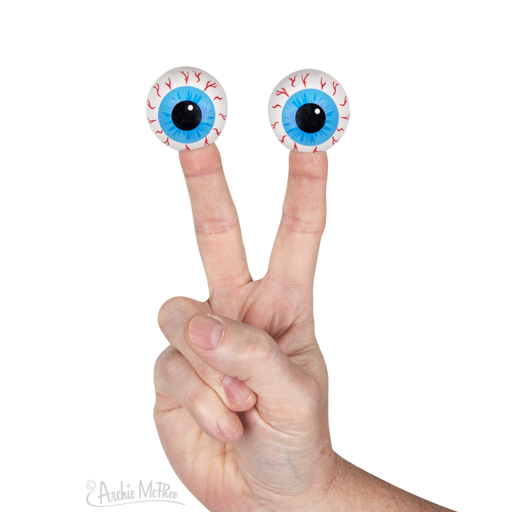 Eyeball Finger Puppets by Archie McPhee 1