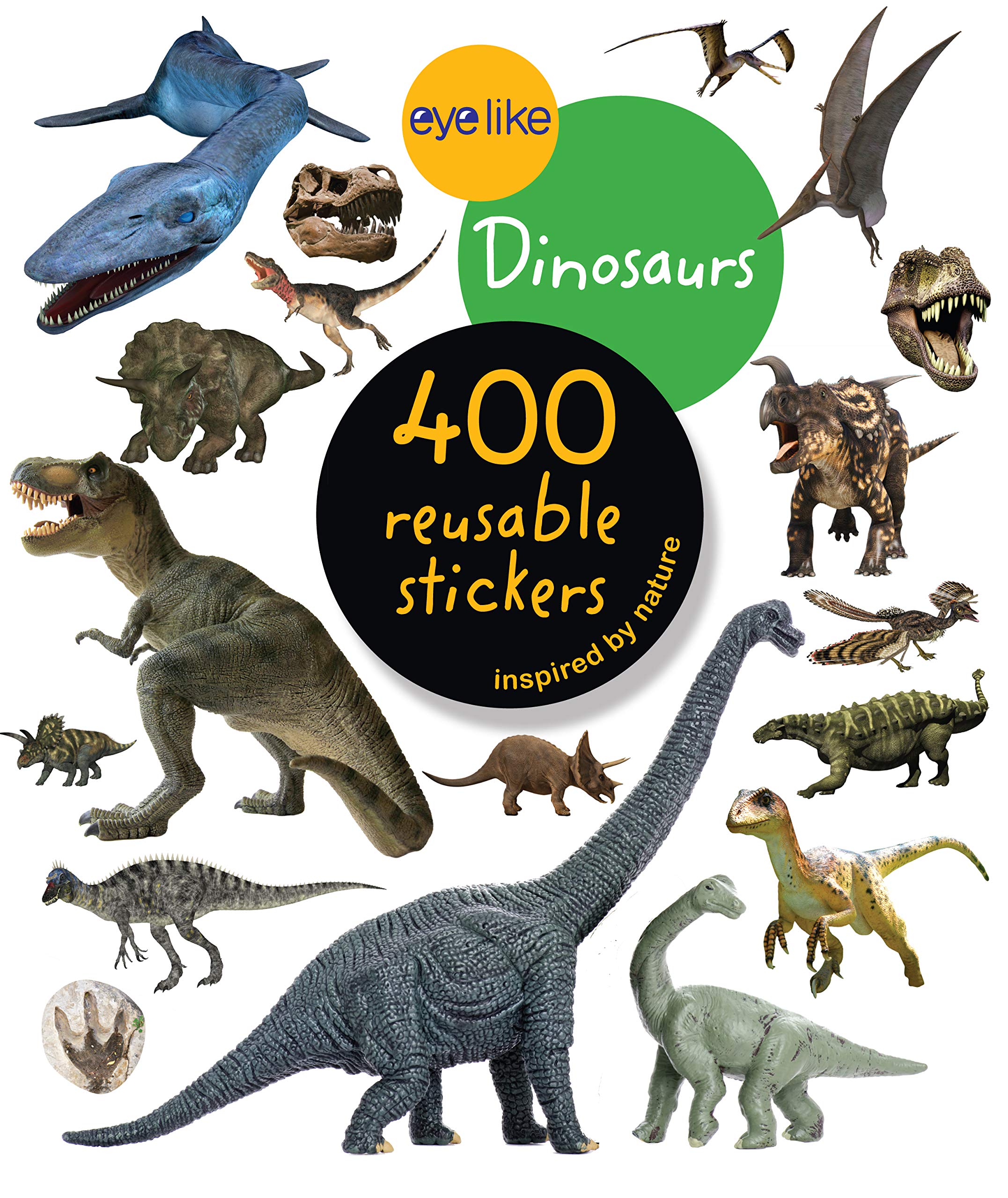 Eyelike Stickers Dinosaurs by Workman Publishing