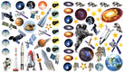 Eyelike Stickers Space by Workman Publishing 3