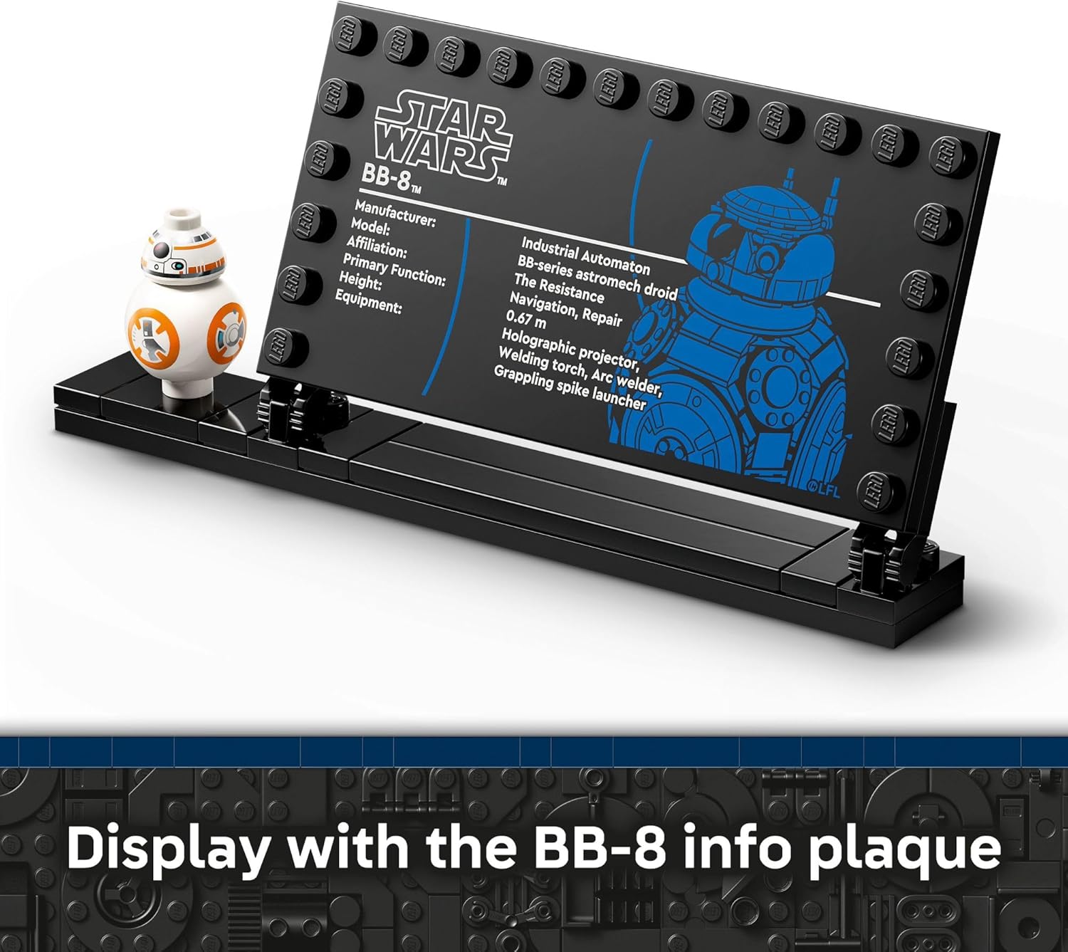 Star Wars BB-8 Astromech Droid by Lego