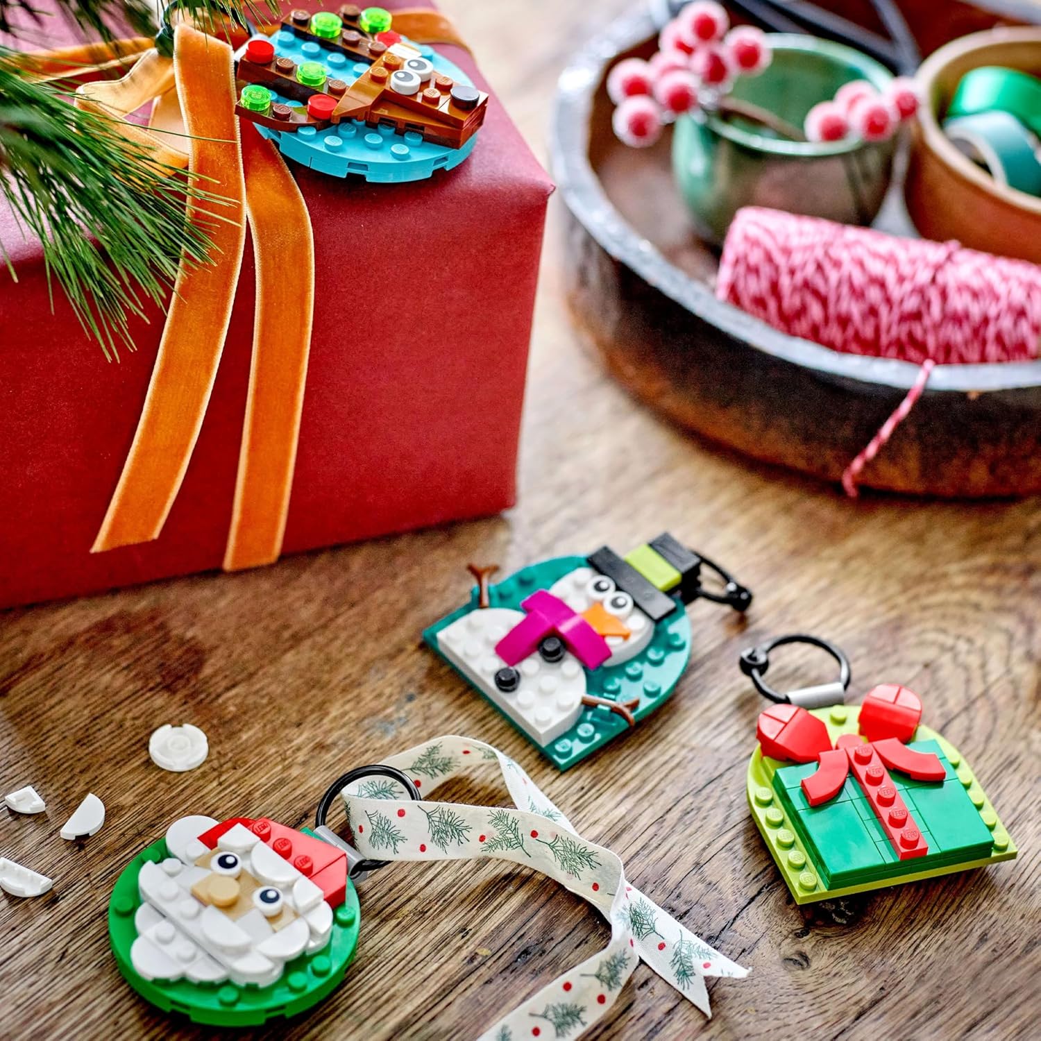 Christmas Ornaments by Lego