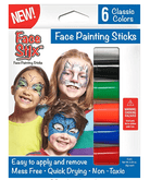 Face Paint Stix Set of 6 by The Pencil Grip