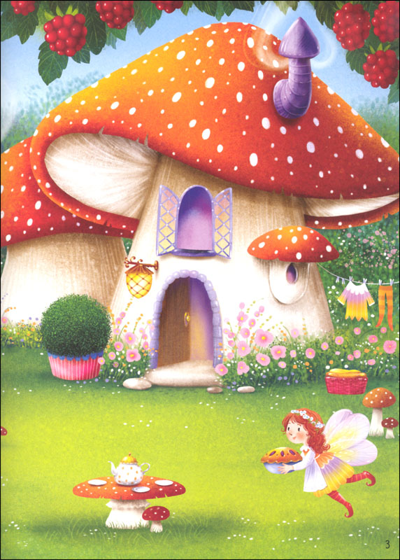 Fairies Pixies and Elves Sticker Book by Usborne 3