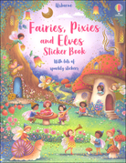 Fairies Pixies and Elves Sticker Book by Usborne